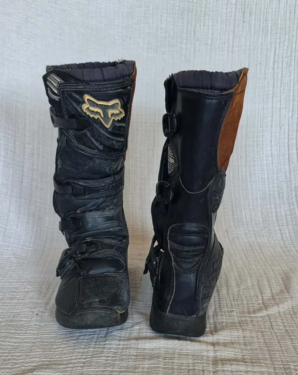 Fox Racing Youth Comp 3 Size Y8 Black Motocross Boots